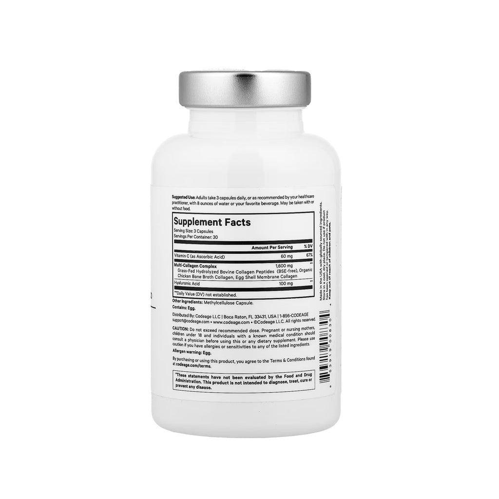 Codeage Amen Collagen - 90 كبسولة نباتية