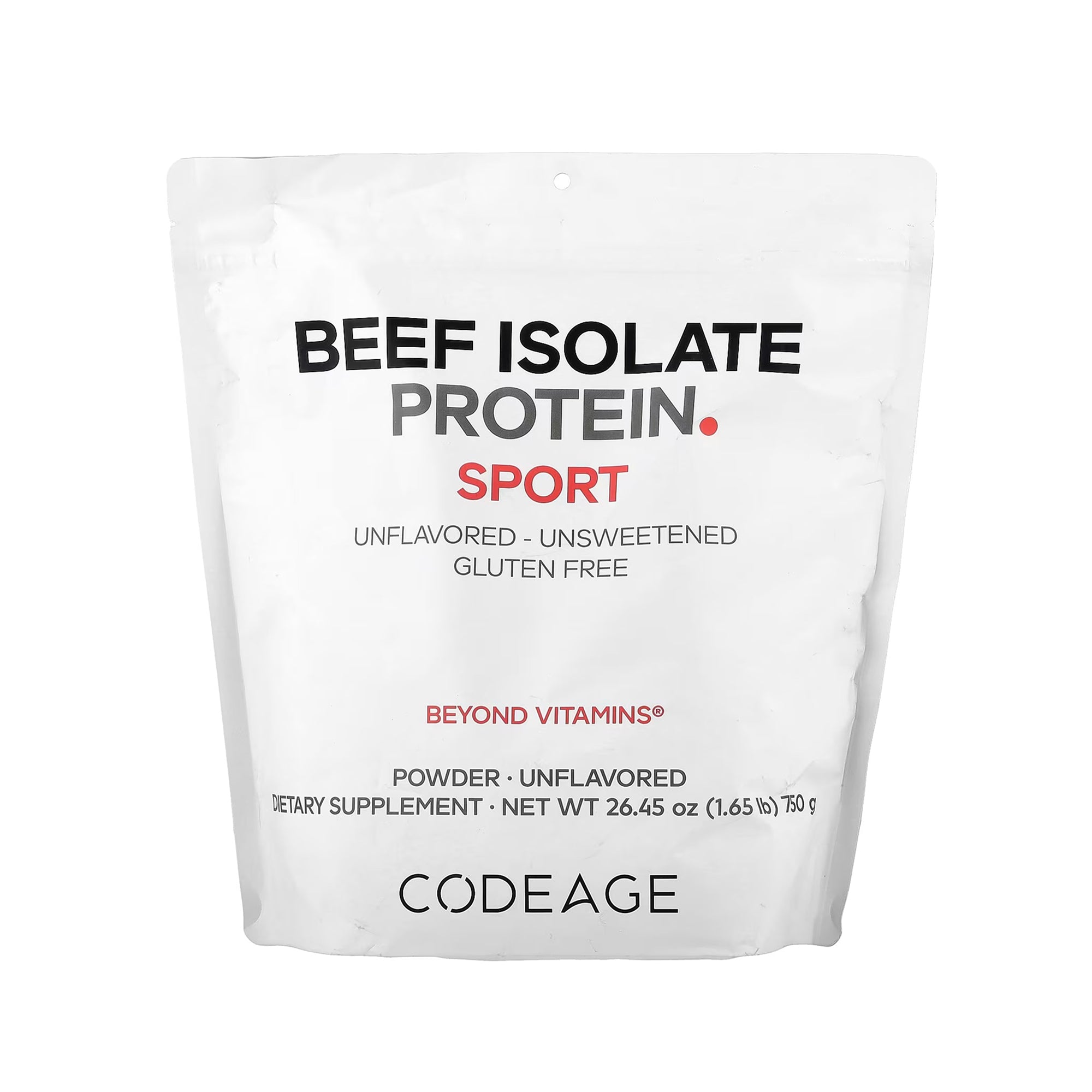Codeage Beef Isolate Protein Powder - 1.65 lb (750 g)