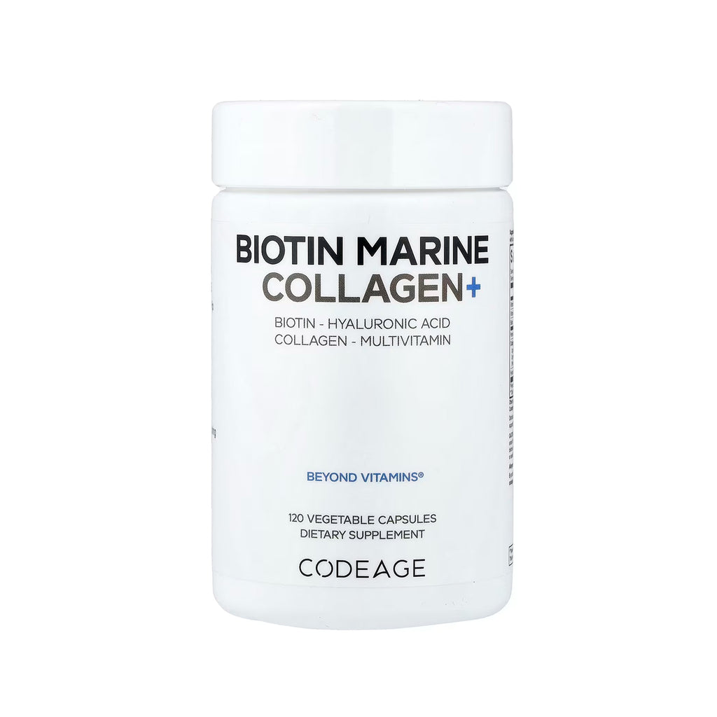 Codeage Biotin Marine Collagen+ 120 Vegetable Capsules