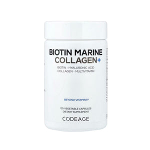 Codeage Biotin Marine Collagen+ 120 Vegetable Capsules