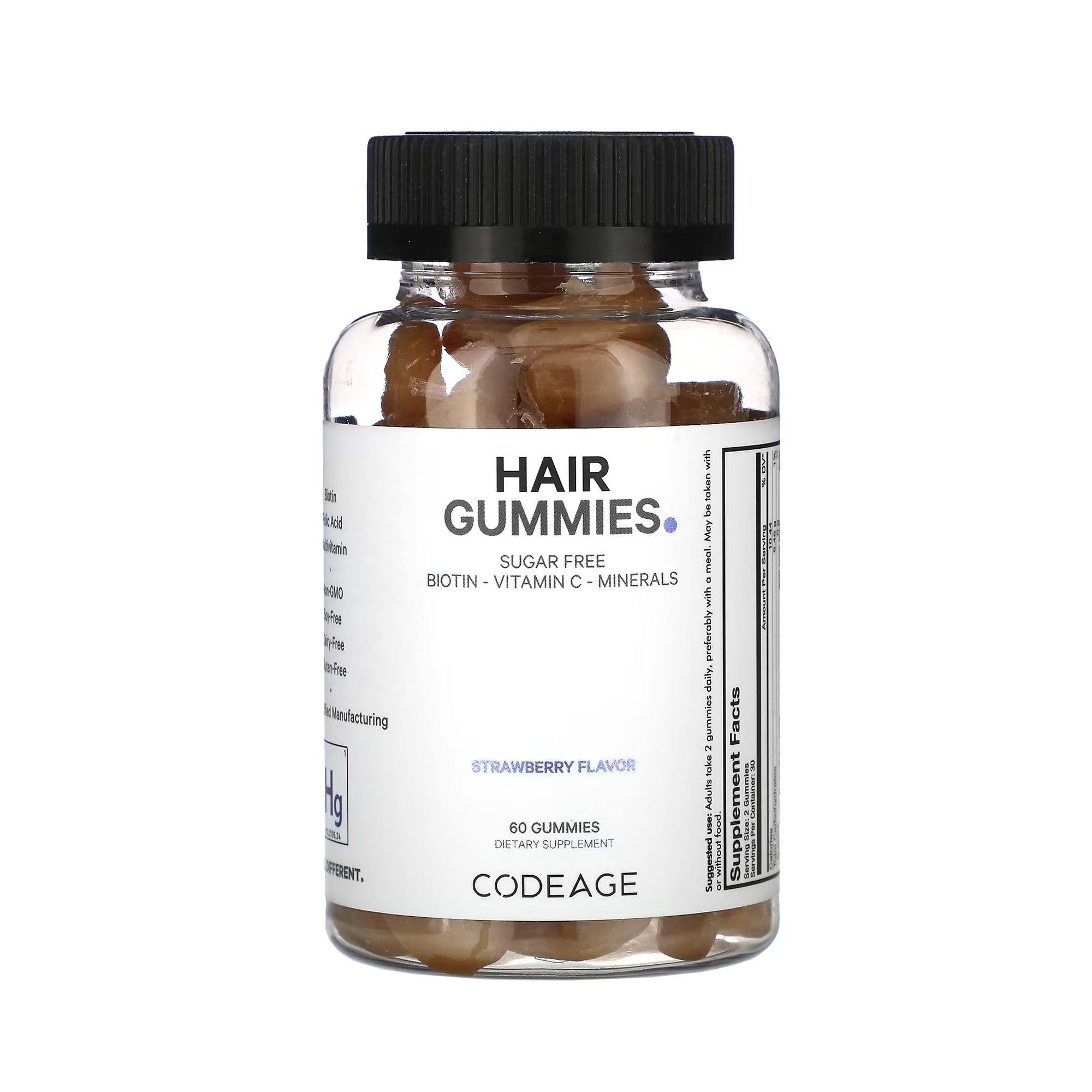 Codeage Hair Gummies - 60 Gummies