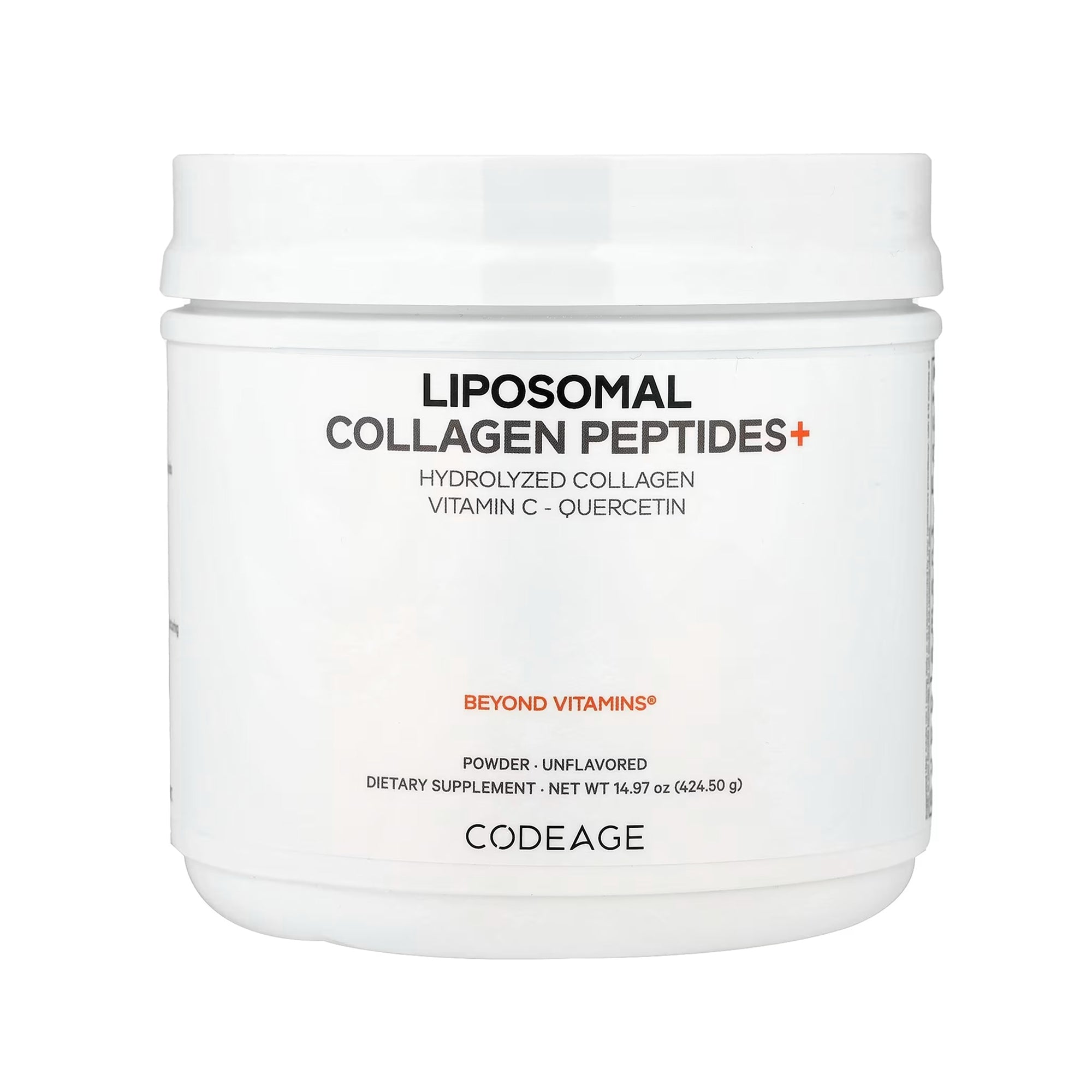 Codeage Liposomal Collagen Peptides+ - 14.97 oz (424.5g)