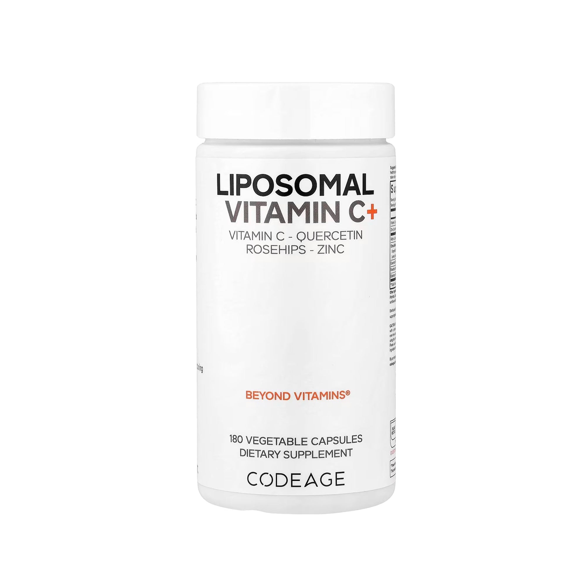Codeage Liposomal Vitamin C+  - 180 Vegetable Capsules
