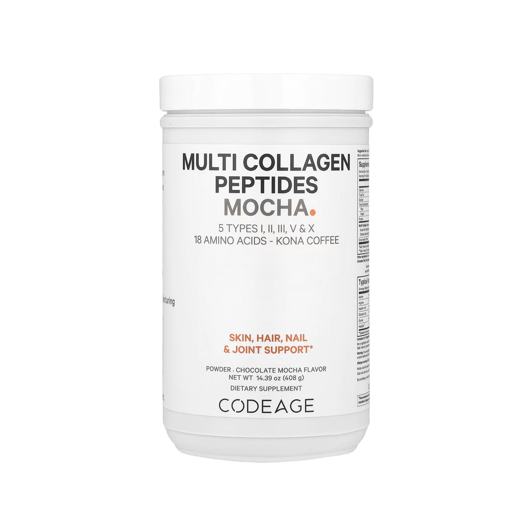 Codeage Multi Collagen Peptides Powder Mocha - 14.39 oz (408g)