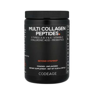 Codeage مسحوق ببتيدات الكولاجين المتعدد بدون نكهة 10.58 أونصة (300 غ)