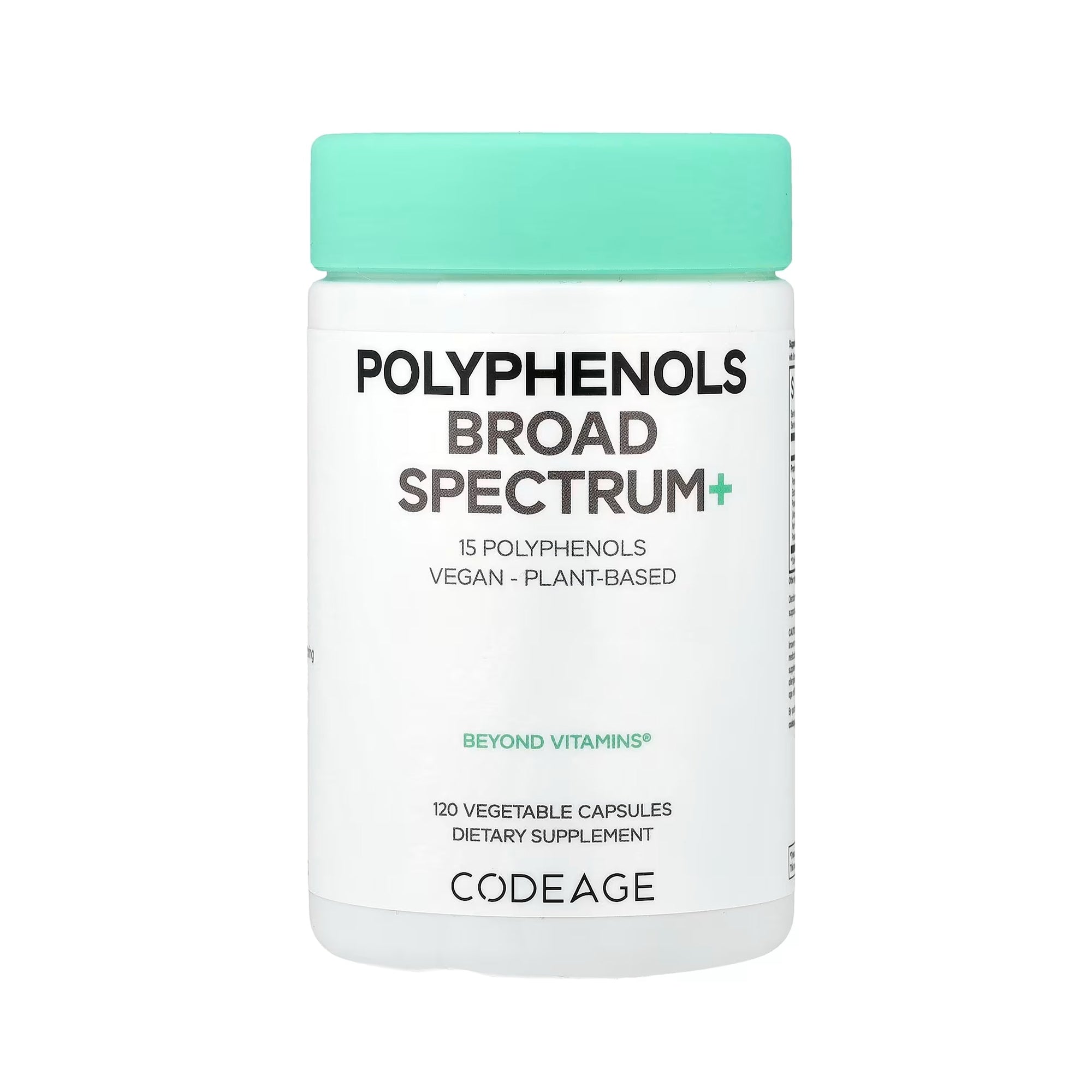 Codeage Polyphenols Broad Spectrum - 120 Capsules