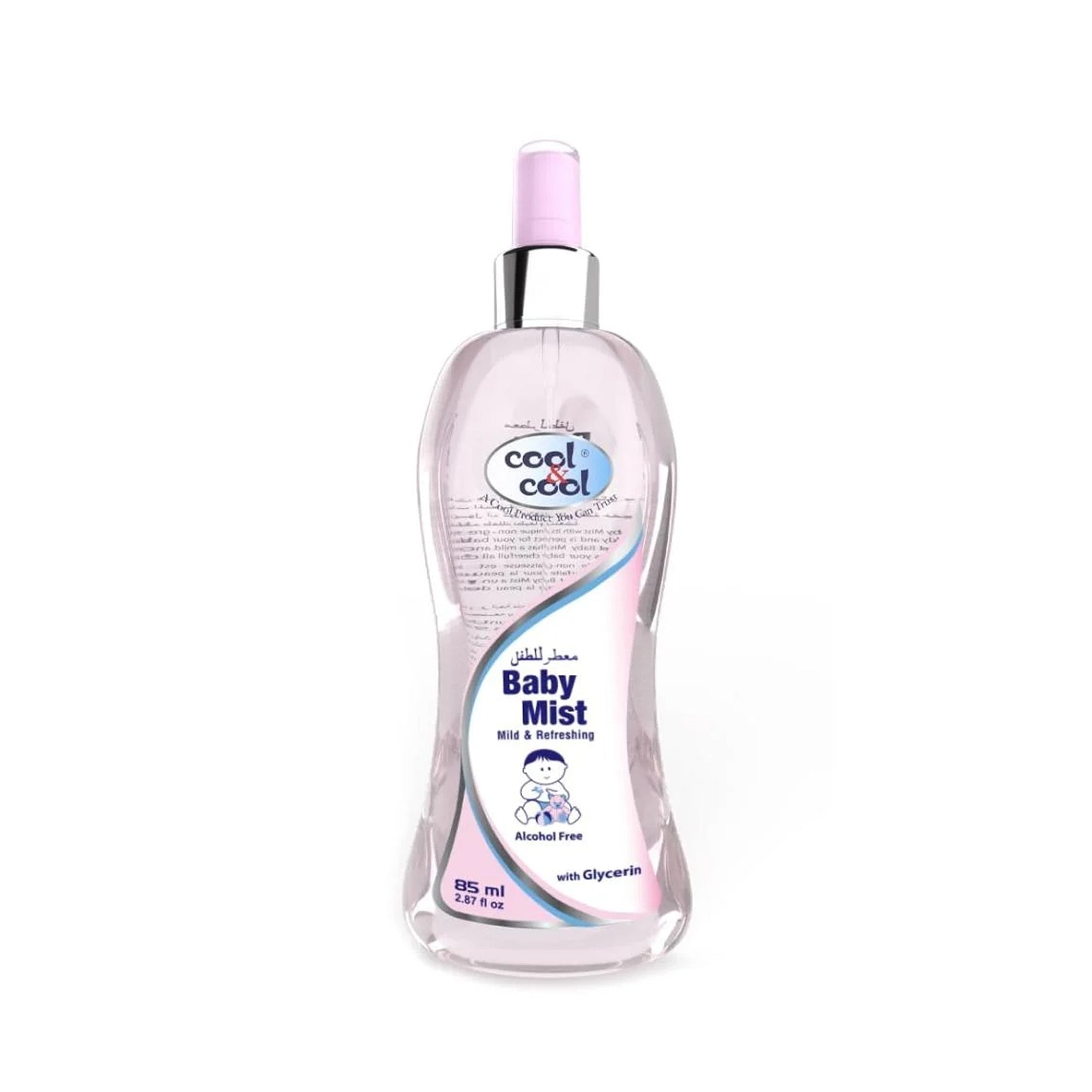 Cool & cool baby body mist 85ml pink
