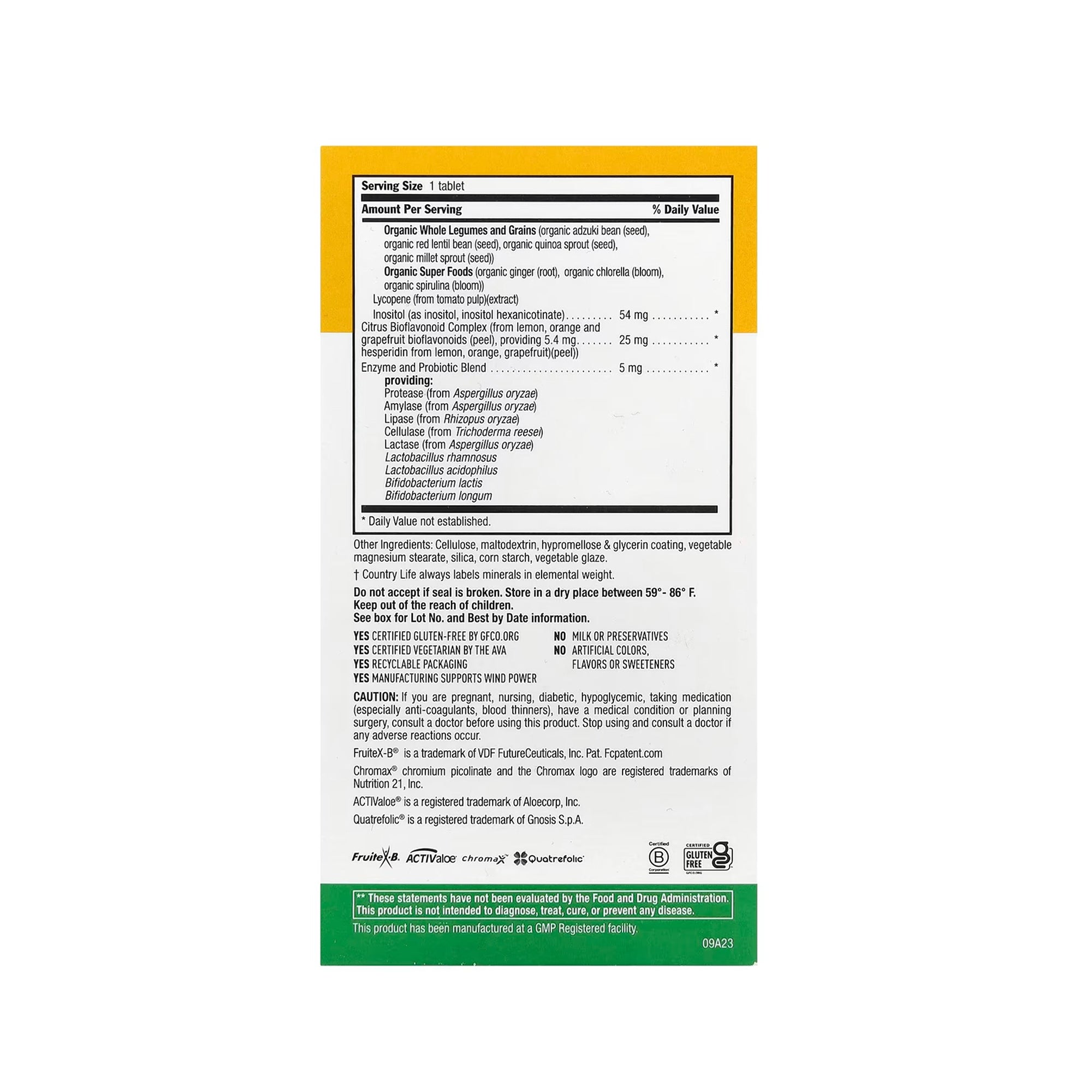 Country Life Core Daily 1 for Men - 60 tablets