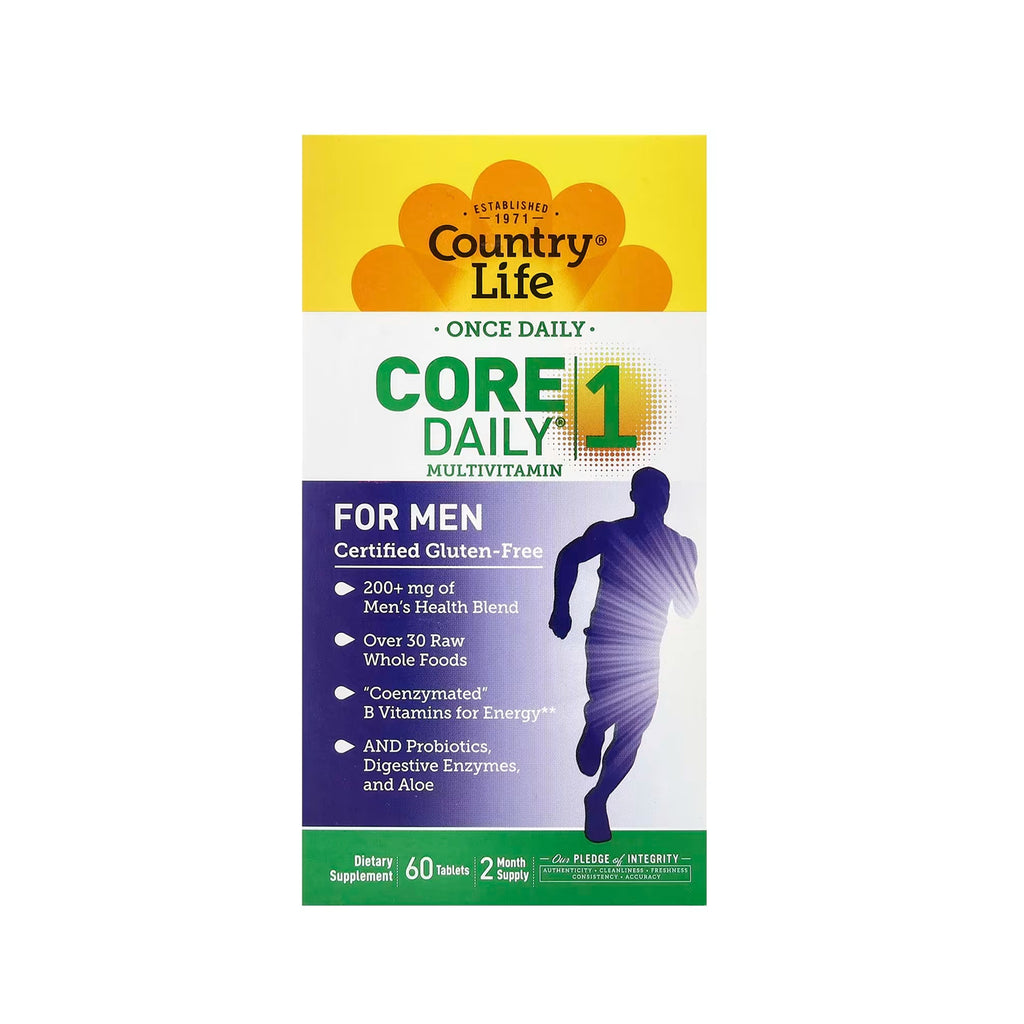 Country Life Core Daily 1 للرجال - 60 قرص