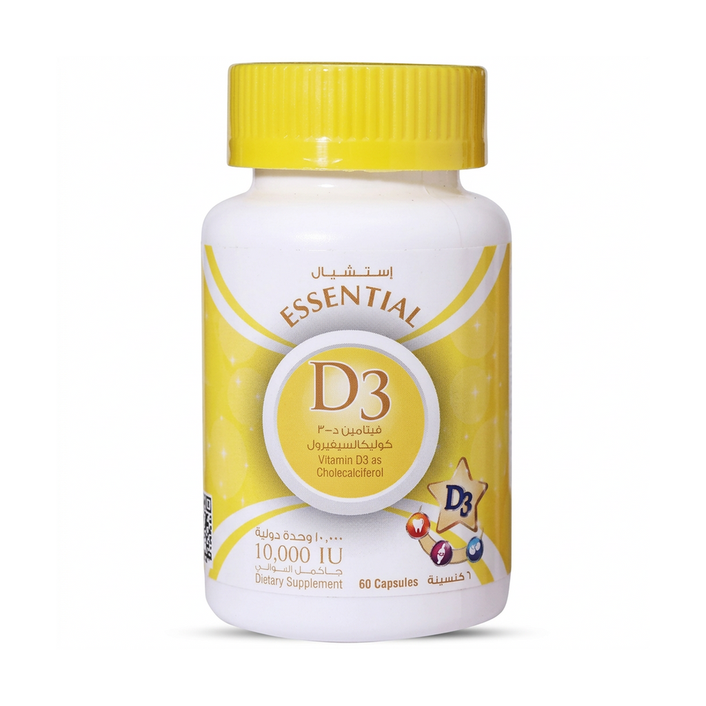 Essential Vitamin D3 10,000 IU Supplement | Bone and Immune Support