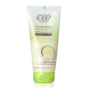 Eva Face Wash 150ml Soap Free Makeup Remover With Yogurt And Cucumber For Oily Skin