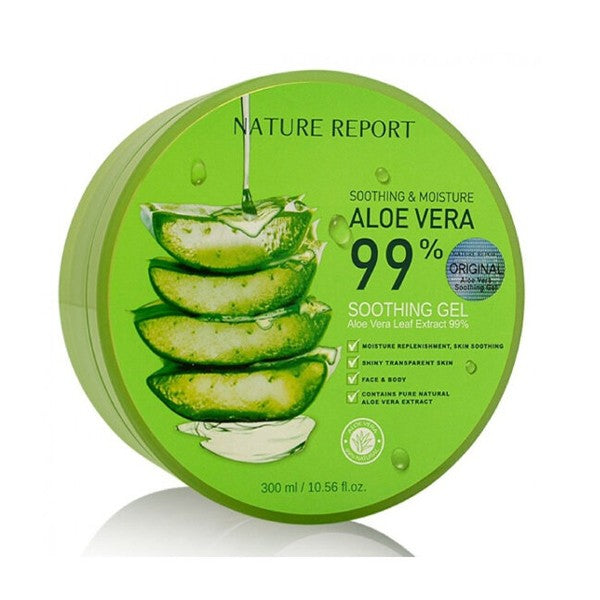 Nature report body gel 300ml with aloe vera 99%