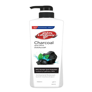 Lifebuoy shower gel 700ml charcoal and mint