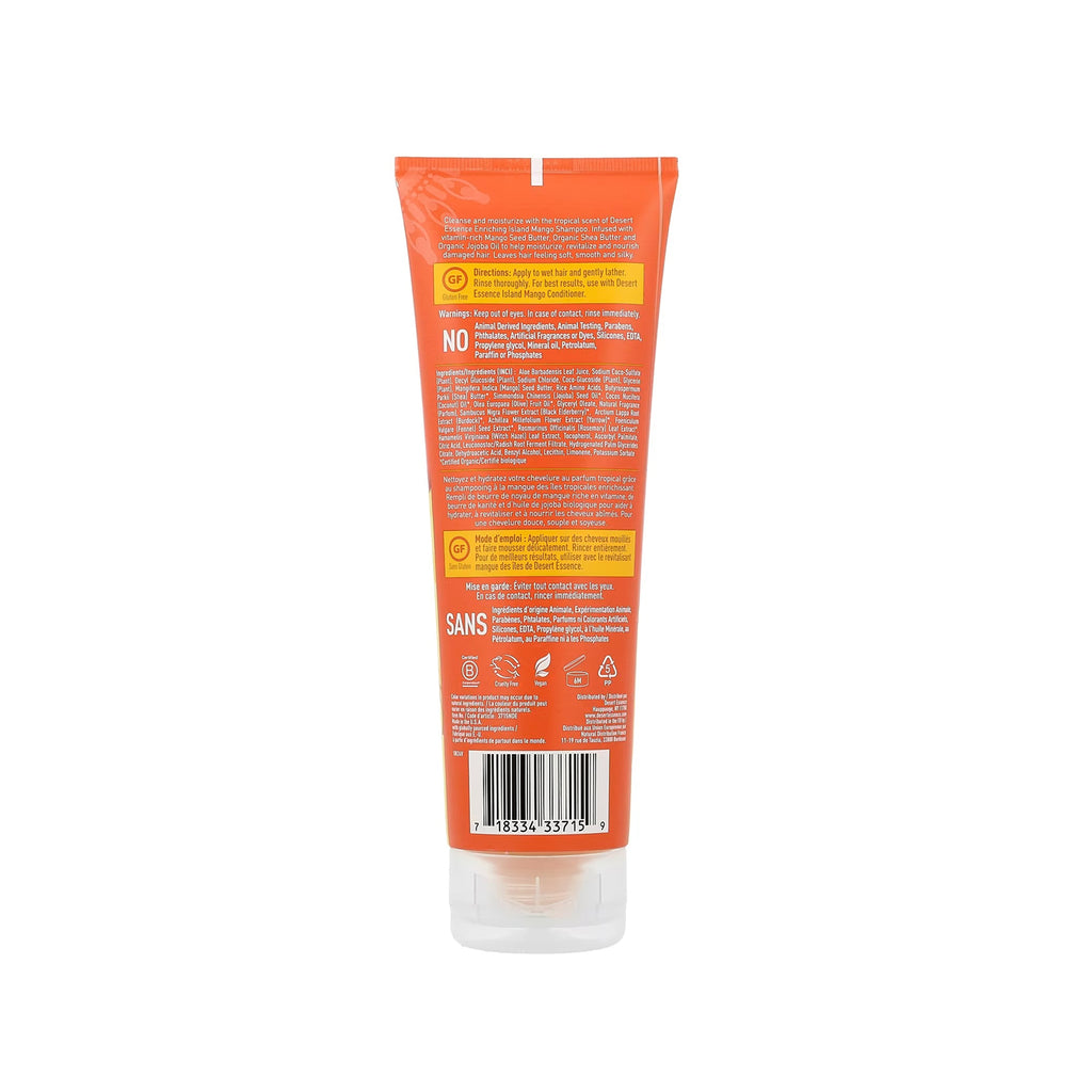Desert Essence Enriching Island Mango Shampoo - 8 fl oz (237 ml)
