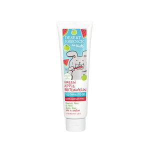 Desert Essence Green Apple Watermelon Toothpaste Gel for kids - 4.7 oz (133 g)