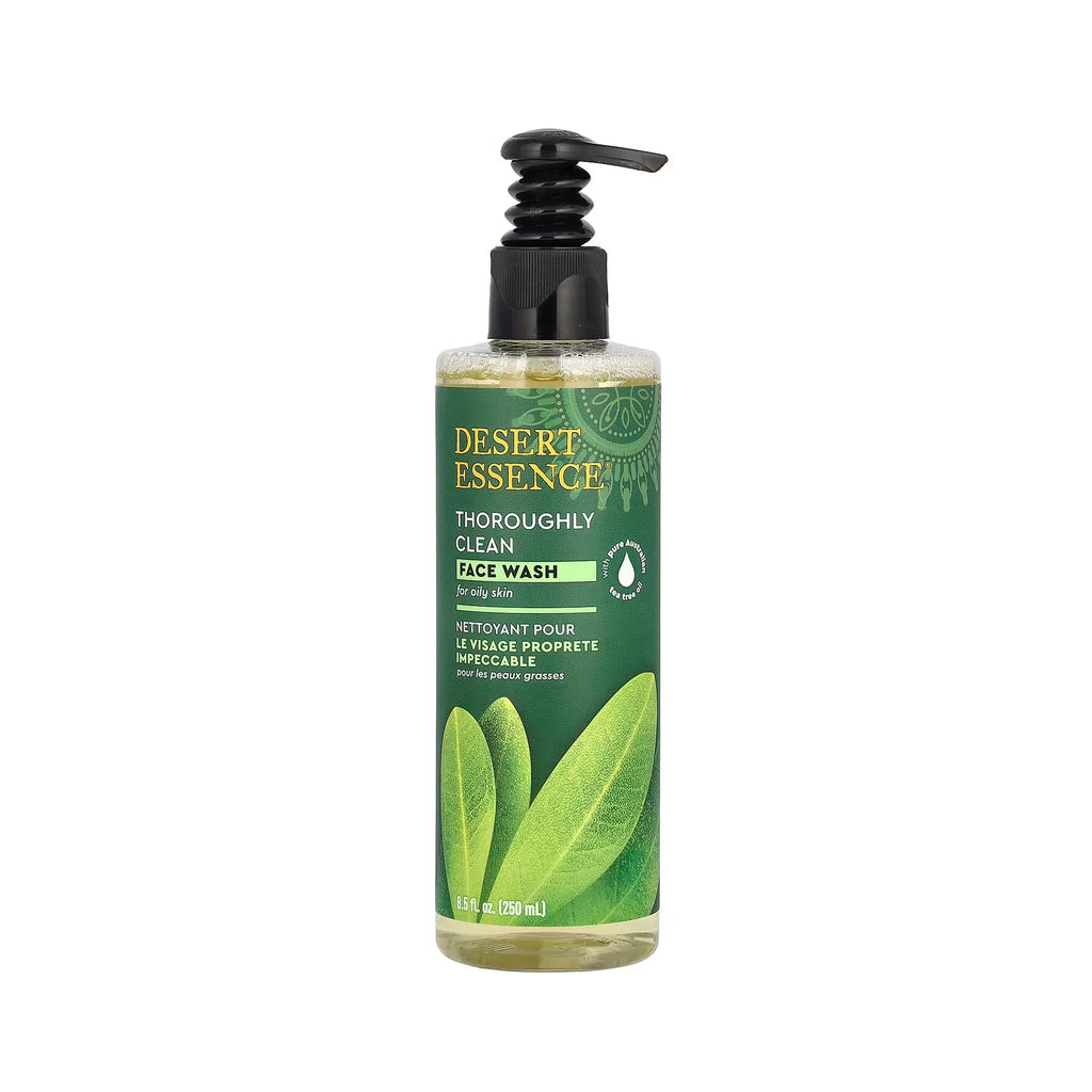 Desert Essence Thoroughly Clean Face Wash - 8.5 fl oz (250 ml)