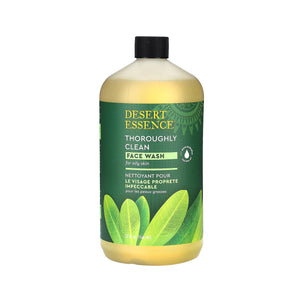 Desert Essence Thoroughly Clean Face Wash for Oily Skin - 32 fl oz (946 ml)
