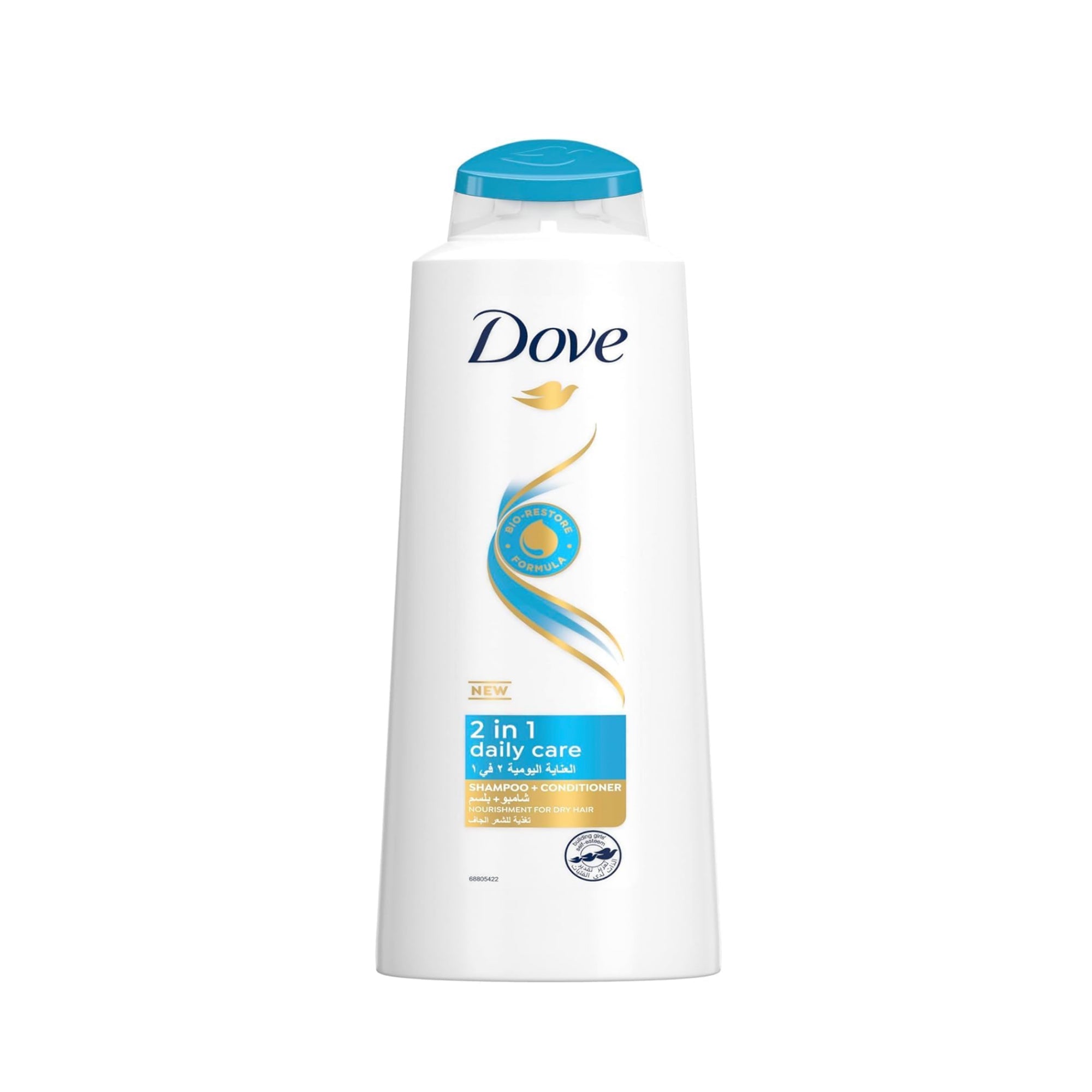 شامبو وبلسم Dove Daily Care 2-in-1 – 590 مل