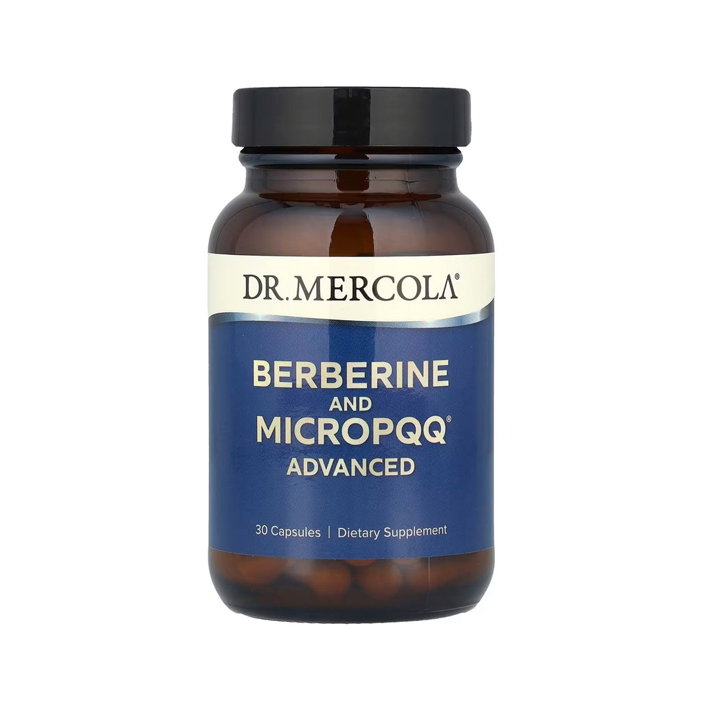 Dr. Mercola Berberine and MicroPQQ Advanced - 30 Capsules