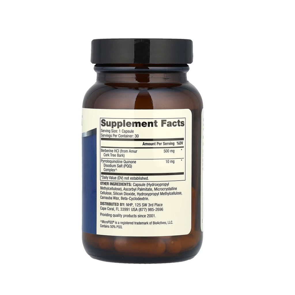 Dr. Mercola Berberine and MicroPQQ Advanced - 30 Capsules