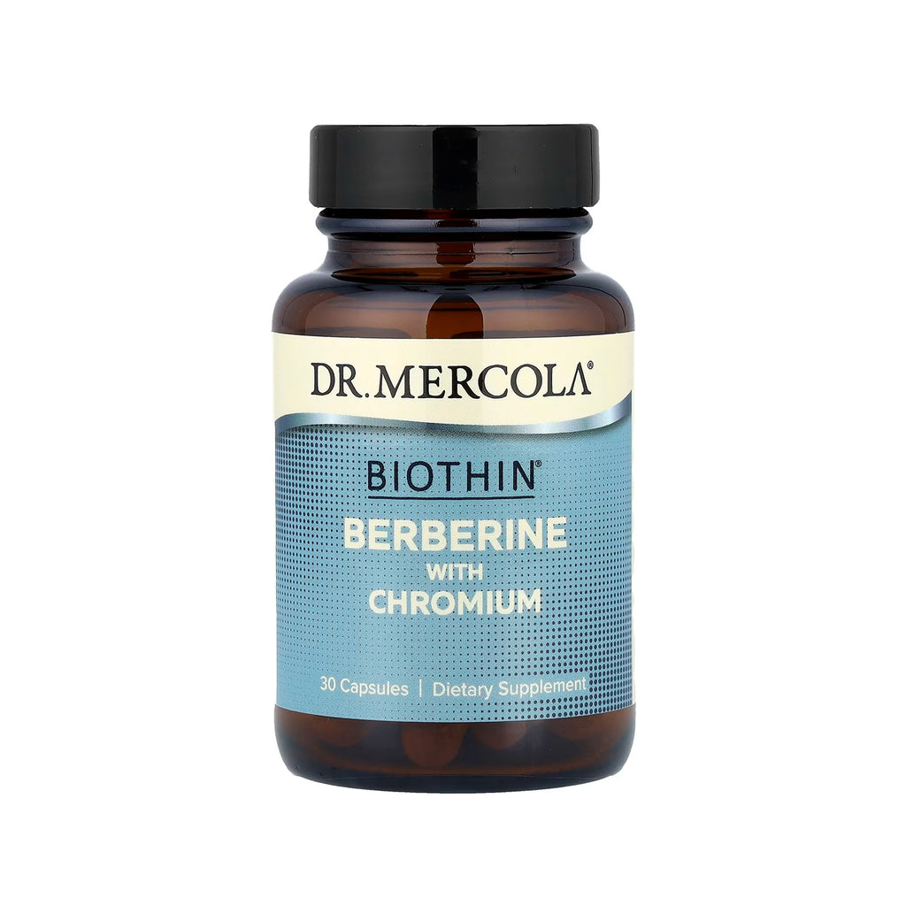 Dr. Mercola Biothin Chromium Enhanced Berberine - 30 Capsules