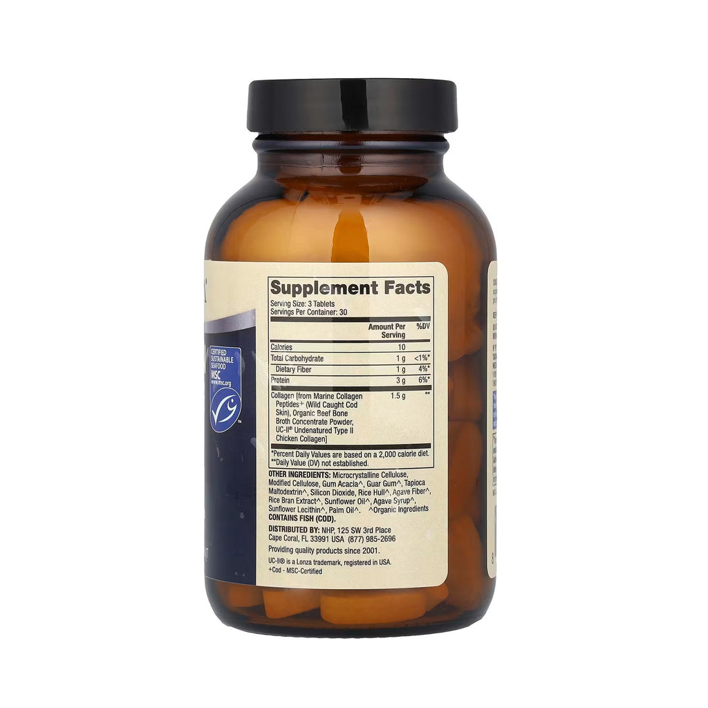 Dr. Mercola Collagen Complex, Type I, II & III - 90 Tablets