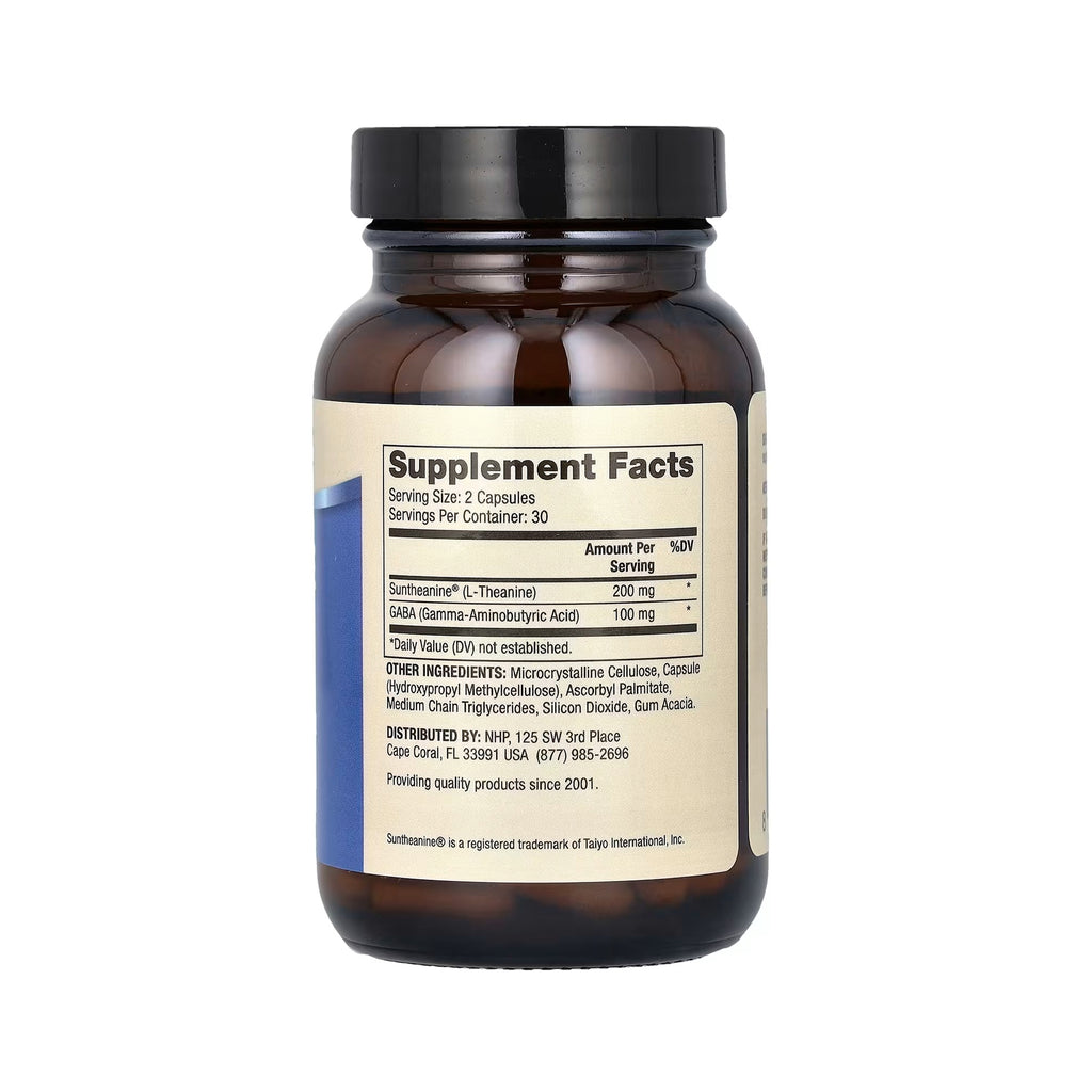 Dr. Mercola L-Theanine Plus GABA - 60 Capsules