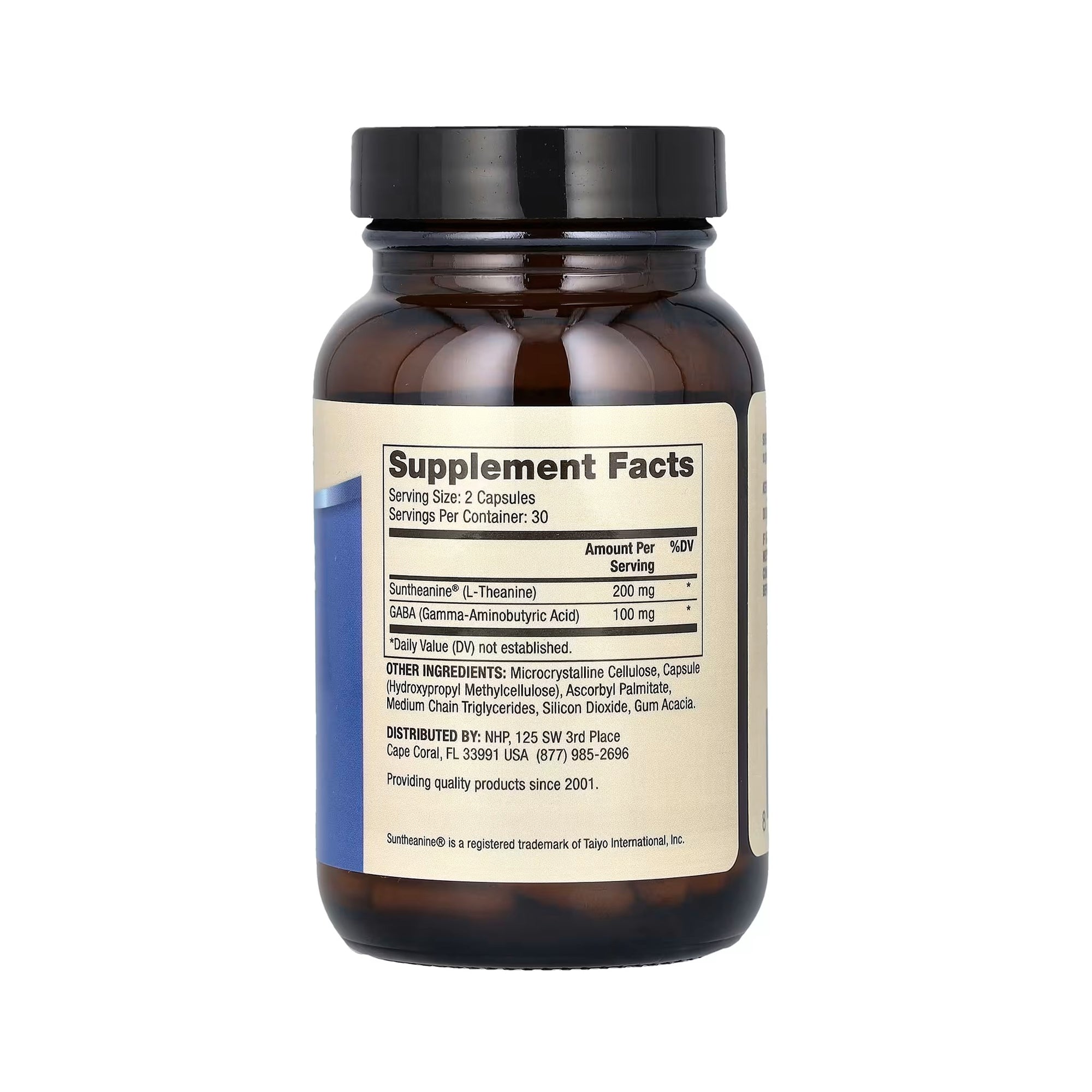 Dr. Mercola L-Theanine Plus GABA - 60 Capsules