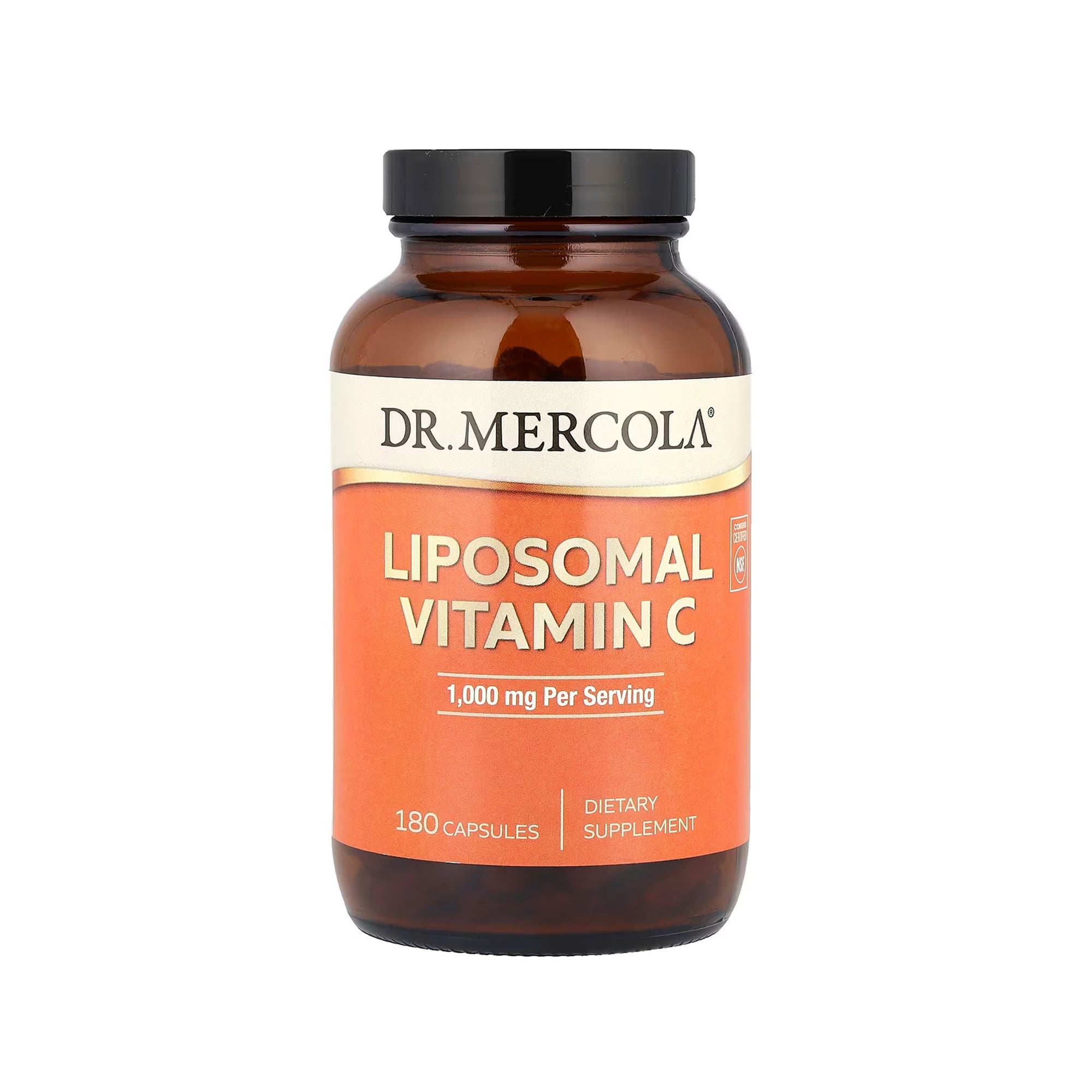 Dr. Mercola Liposomal Vitamin C 1000 mg - 180 Capsules