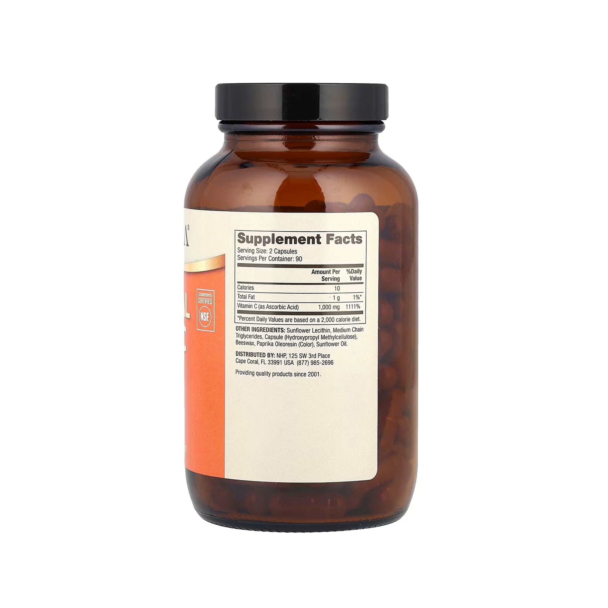 Dr. Mercola Liposomal Vitamin C 1000 mg - 180 Capsules
