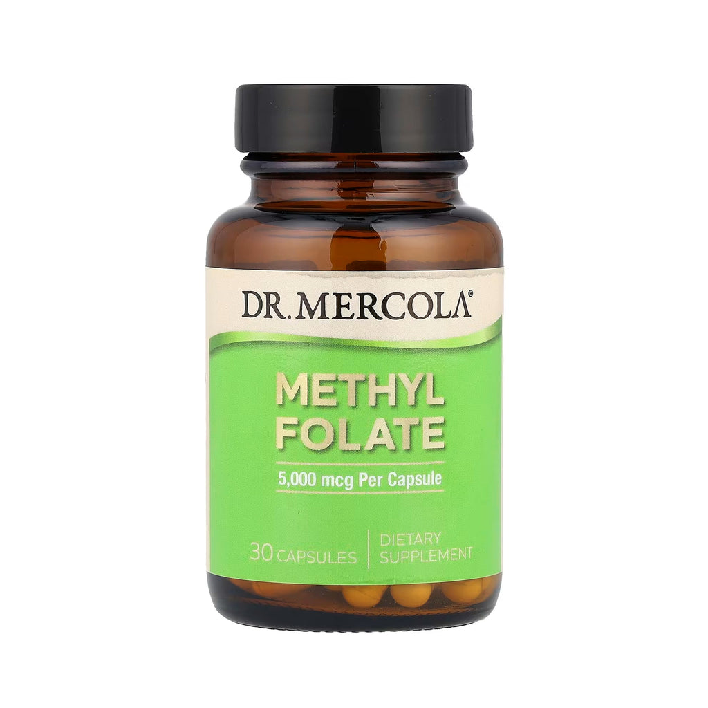 Dr. Mercola Methyl Folate 5,000 mcg - 30 Capsules