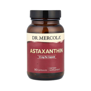 Dr. Mercola أستاكسانثين عضوي 12 ملغ - 90 كبسولة
