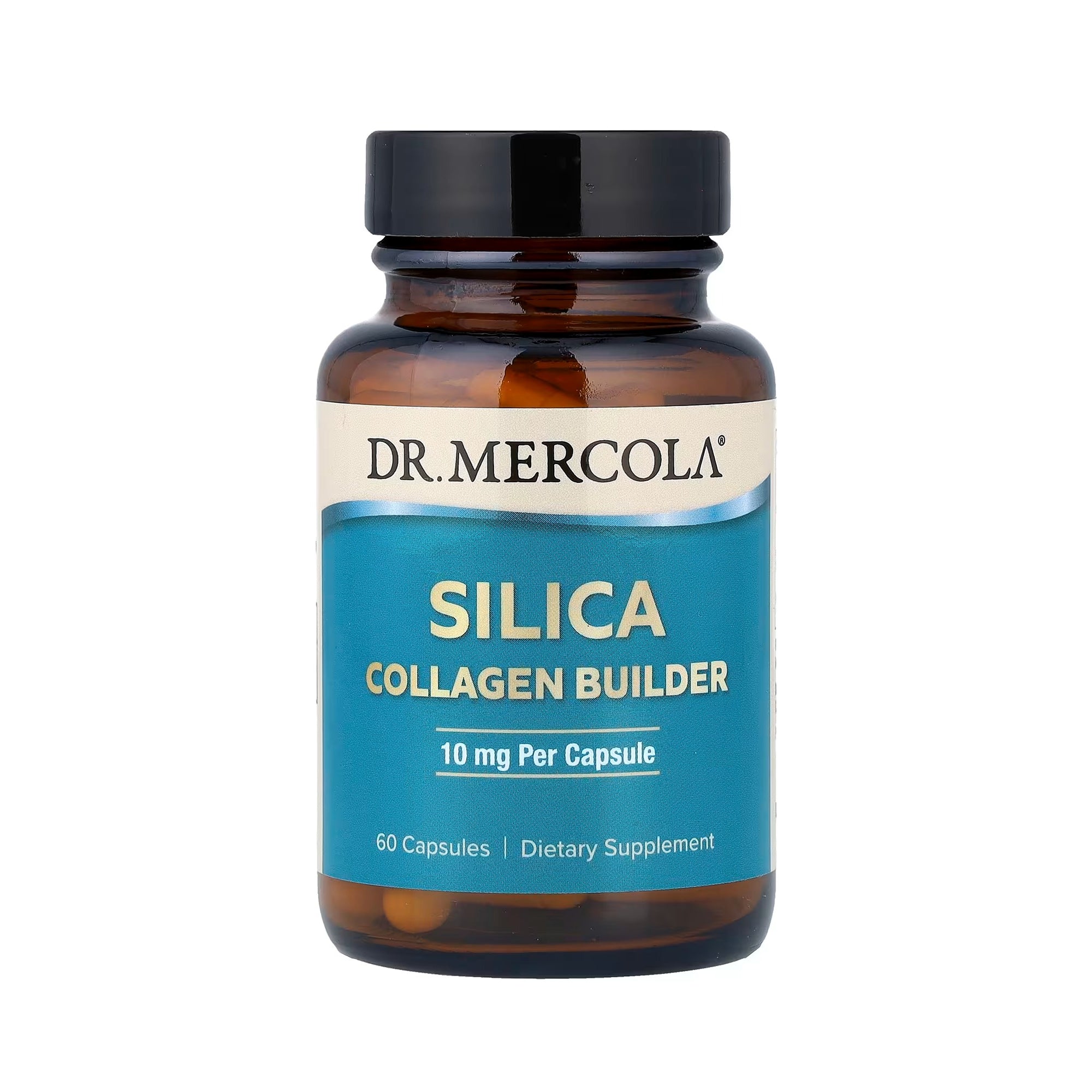 Dr. Mercola Silica Collagen Builder 10 mg - 60 Capsules