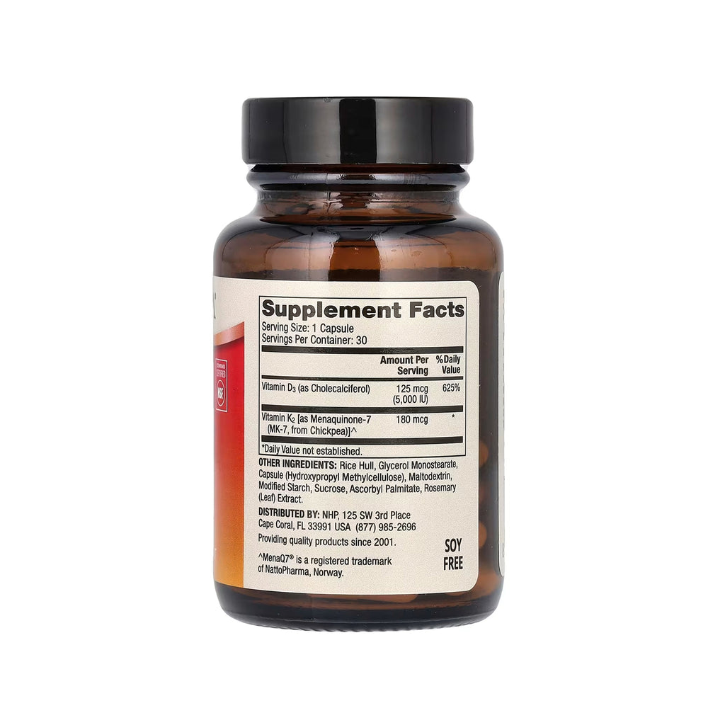 Dr. Mercola Vitamins D3 & K2 - 30 Capsules
