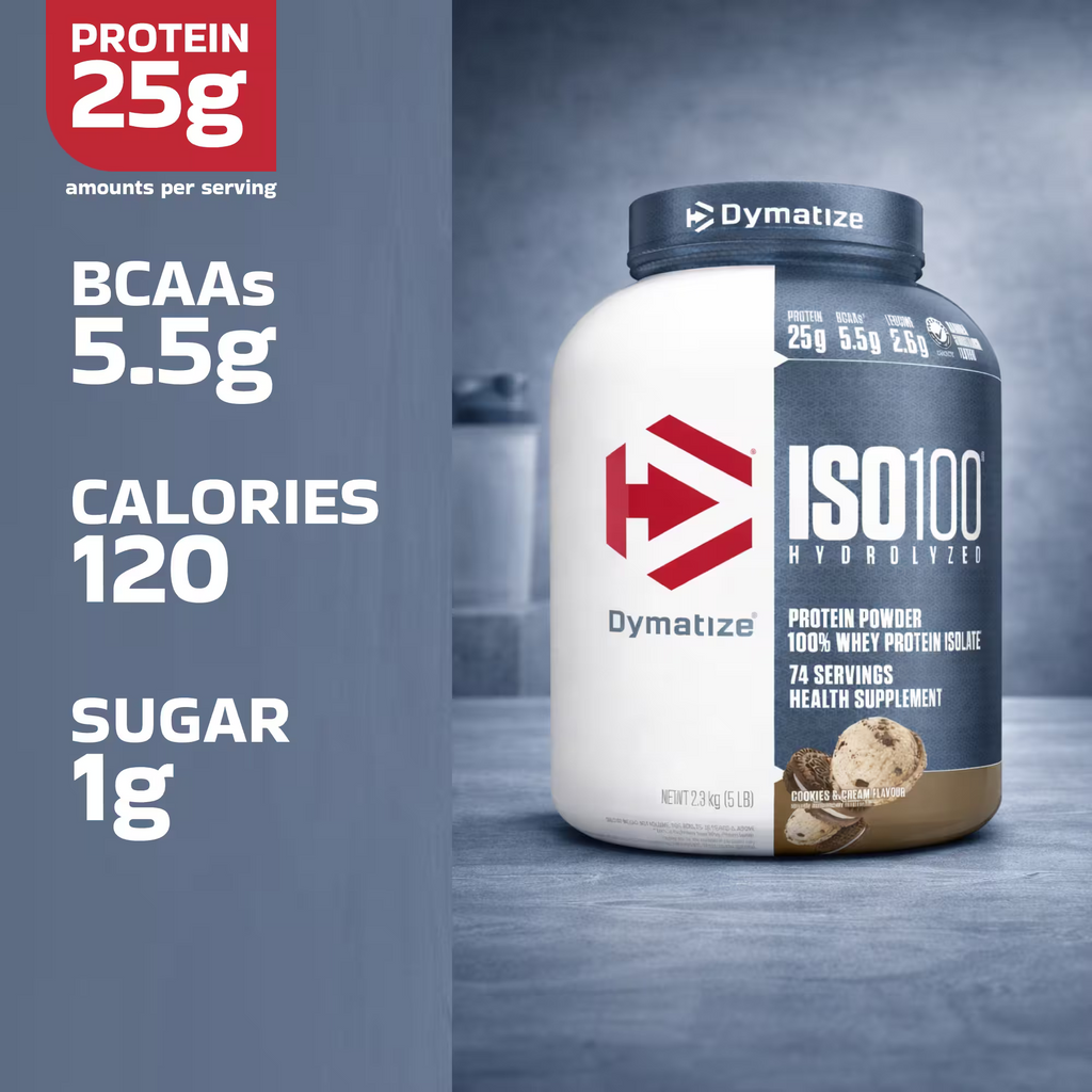 Dymatize ISO 100 - Cookies and Cream - 5 LB