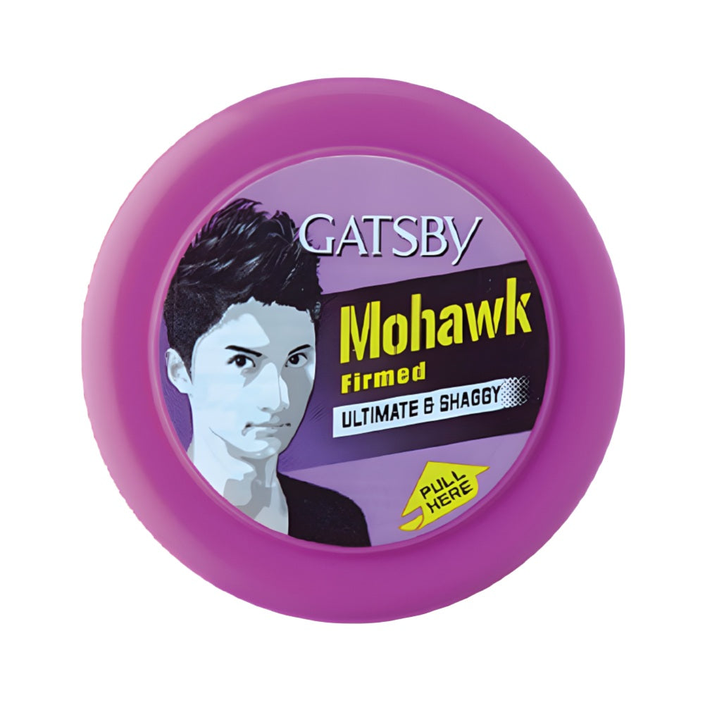Gatsby Hair Styling Wax 75g Ultimate & Shaggy Pink