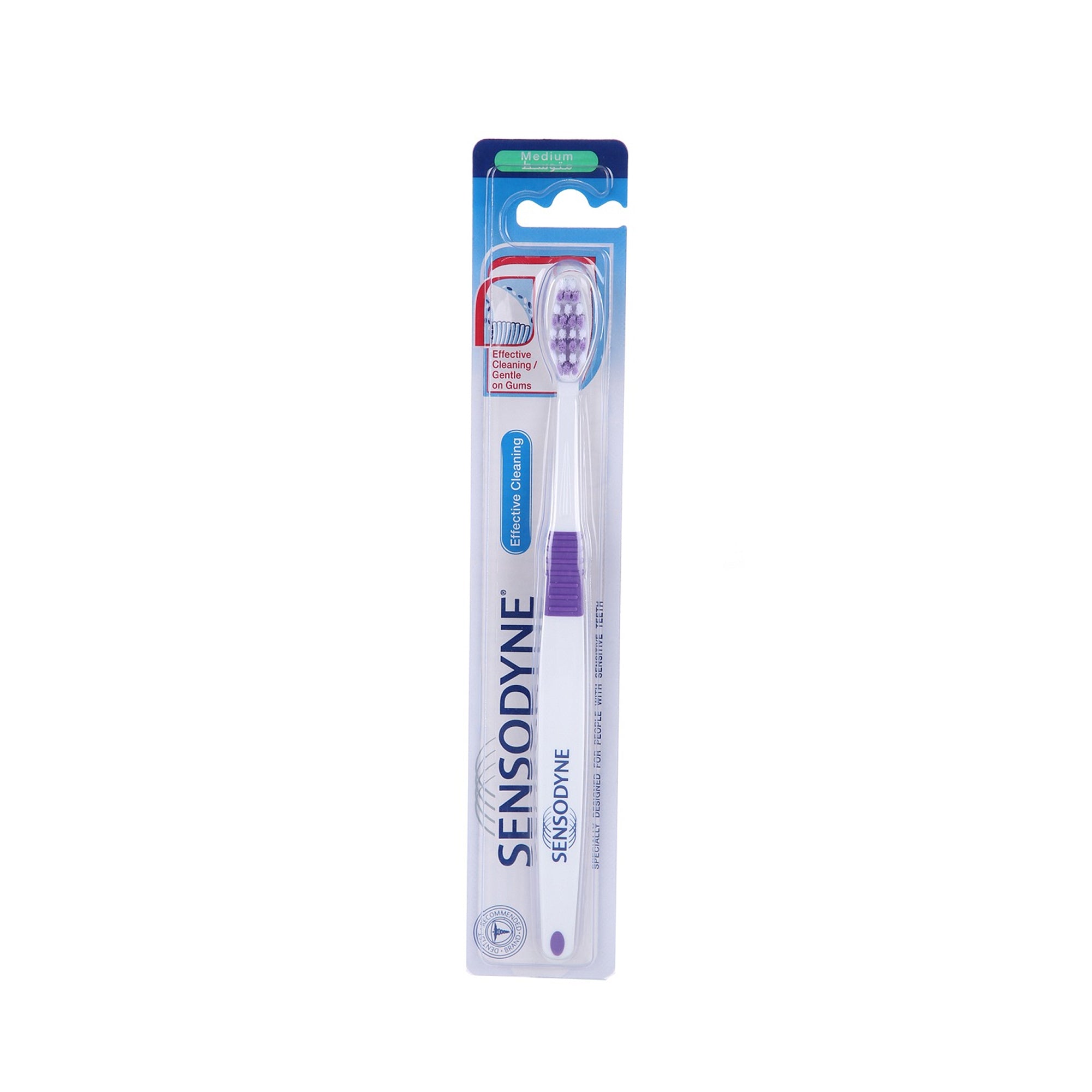 فرشاة أسنان Sensodyne – شعيرات ناعمة وعادية للأسنان الحساسة