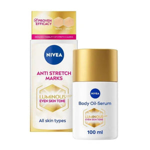 Nivea luminous 630 body oil 100 ml anti stretch mark