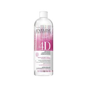 Eveline Micellar Water 400ml White Prestige 4 D Moisturising