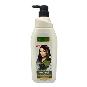 Boutique Hair Shampoo & Conditioner 1000ml 2in1 With Charcoal And Mint