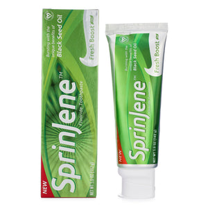 Sprinjene toothpaste 142g with black seed oil strong and refreshing