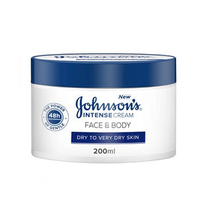 Johnson's cream 200ml intense for dry to very dry skin