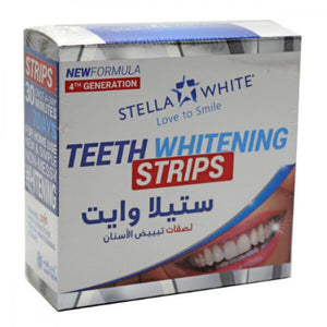 Stella white teeth whitening strips 28pc