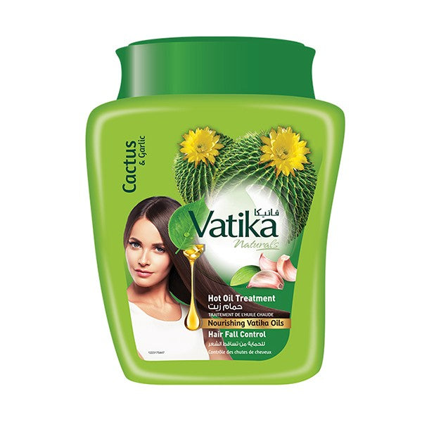 Vatika hair hot oil 500g fall protection with olive and aloe vera