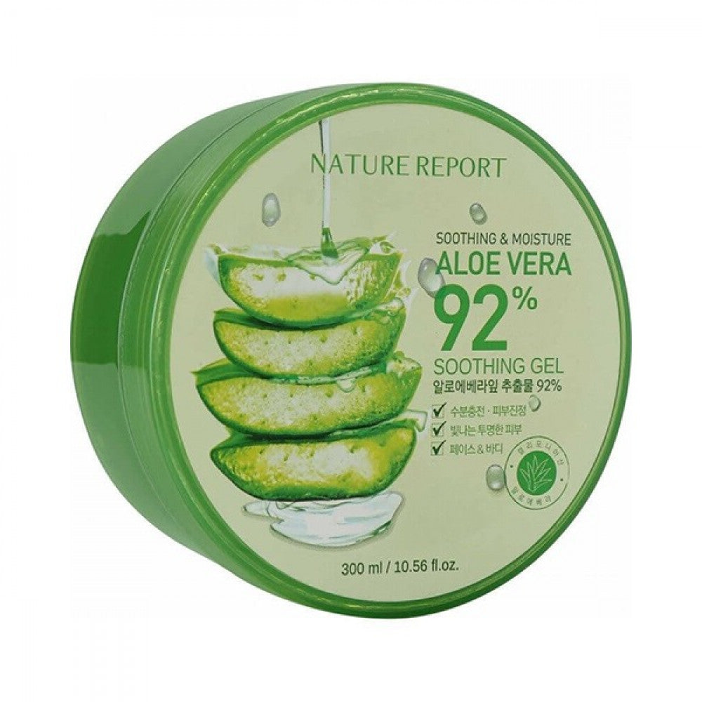 Nature Report Body Gel 300ml With Aloe Vera 92%