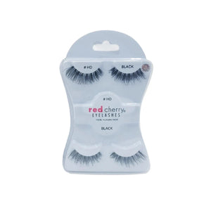 Red cherry eyelashes set #hd 2 pairs