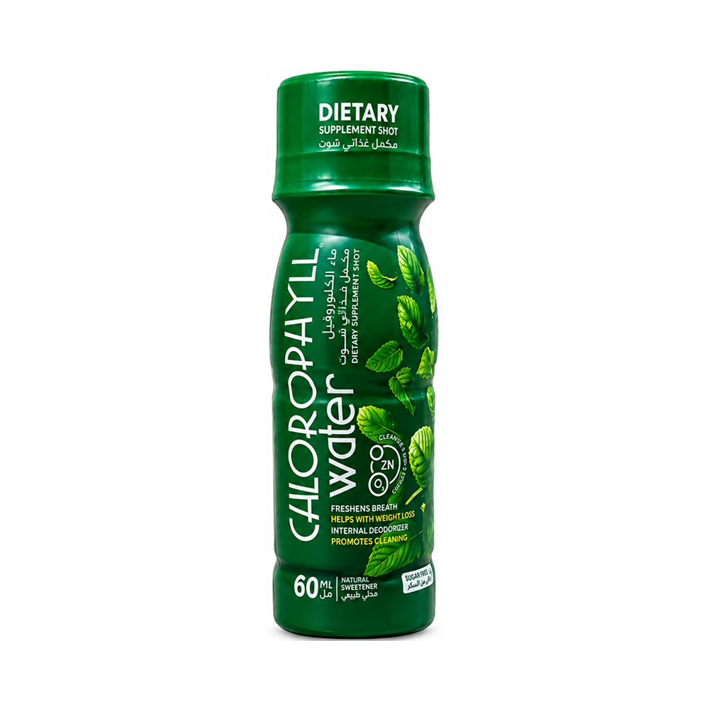 Chlorophyll Water Dietary Supplement Shot 60ml