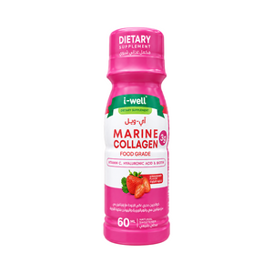 i-Well Marine Collagen Liquid Supplement Strawberry 60ml