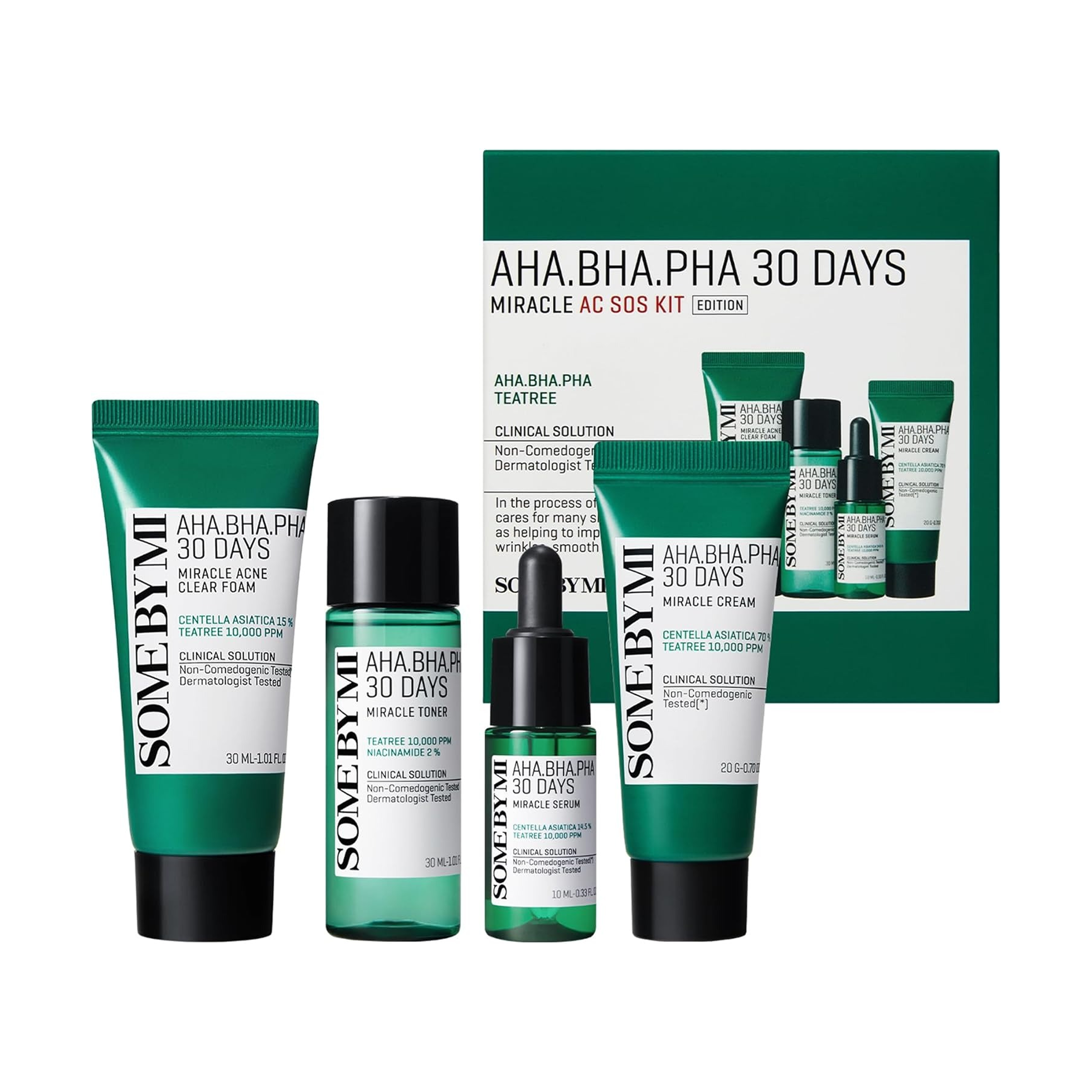 Some By Mi Miracle SOS Days Skincare Set – Clear Skin Care