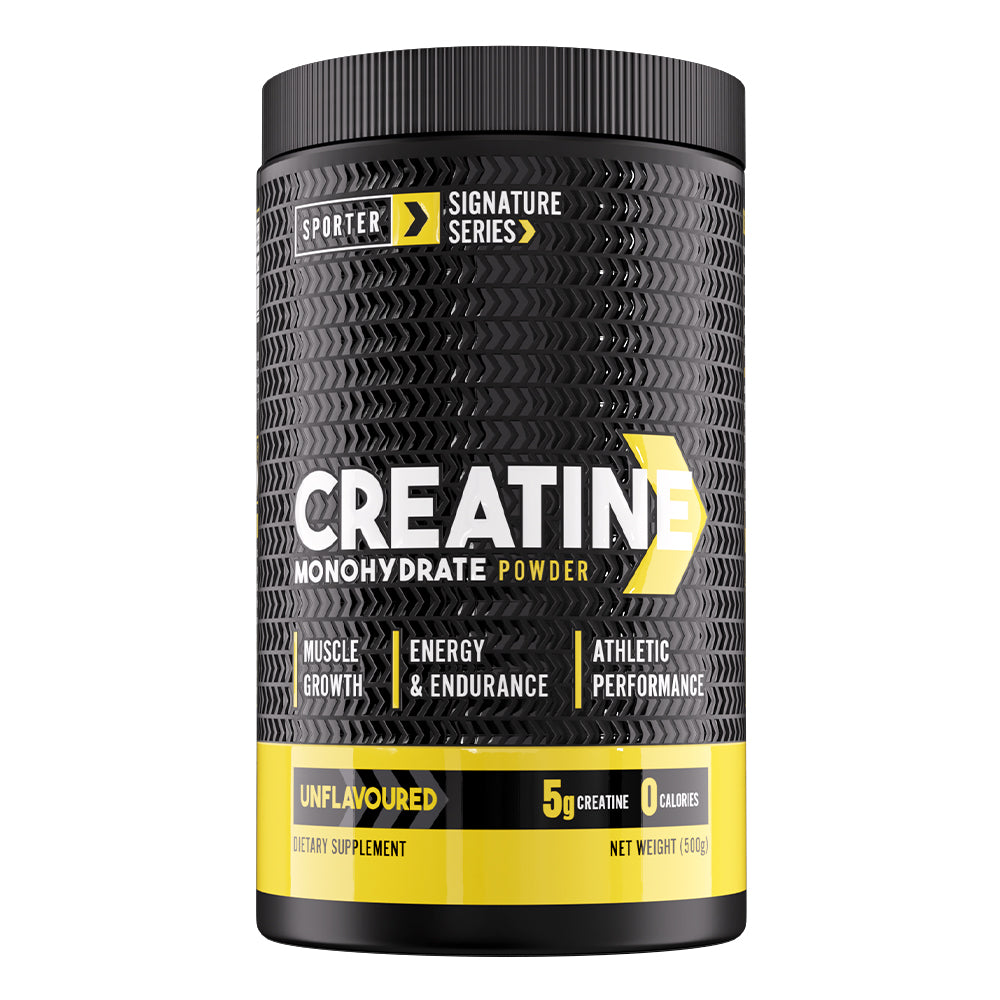 Sporter Signature Series- Creatine Monohydrate - Unflavored - 250 Grams 